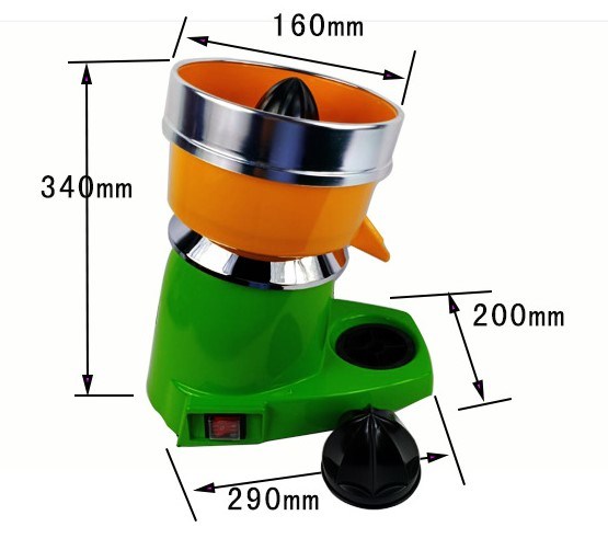 Juicer de plástico Juicer Orange Juicer GRT-A9000