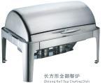 Buffet económico Visible Chafing Plato (GRT-723ks-1/2) Calentador alimenticio