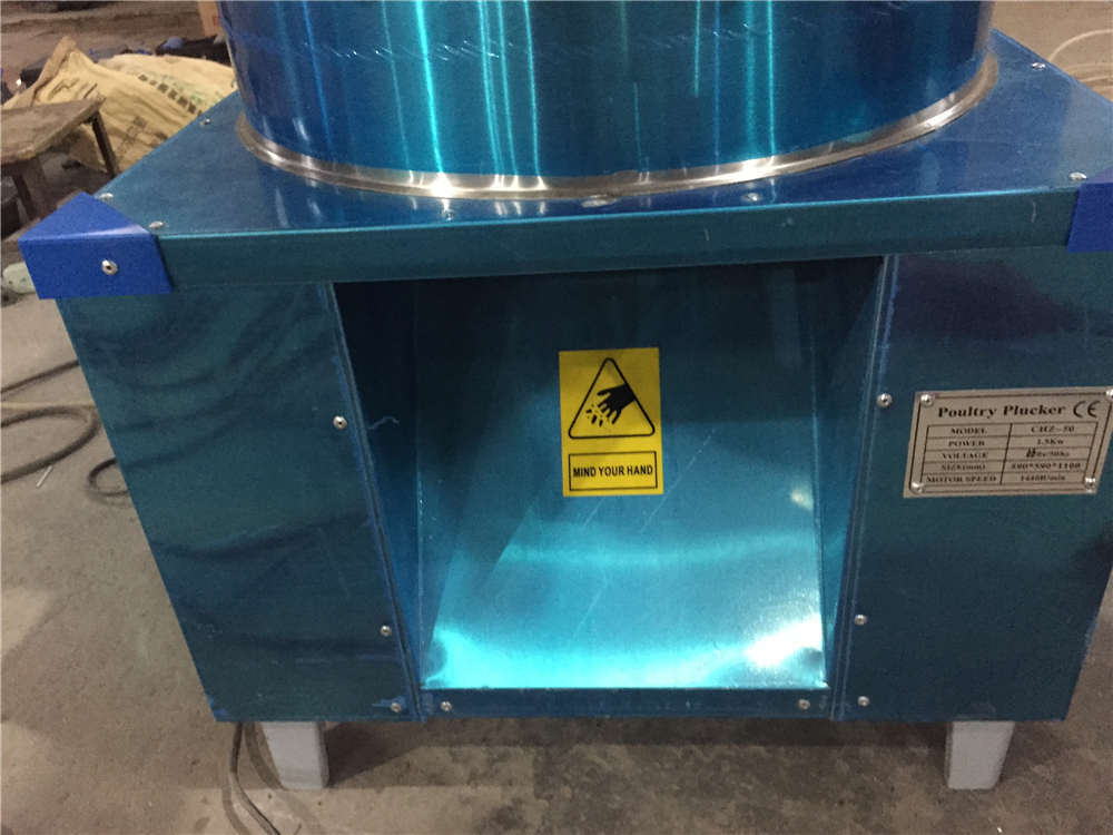 Plucker de pollo eléctrico de acero inoxidable para depilatorio (GRT-55)
