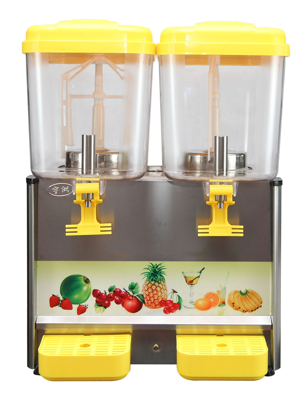 Grt-ysj18 * 2 Dispensador de bebidas para mantener la bebida con agitación estilo