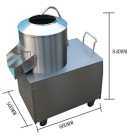 Máquina de peeling de jengibre para peeling jengibre (GRT-TP350)