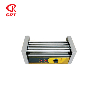 GRT-5 Commercial 5 Rollers Hot Dog Rotisserie Griller