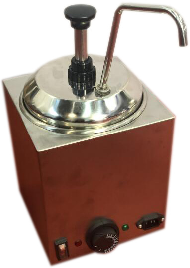 Dispensador de salsa el&eacute;ctrica de acero inoxidable