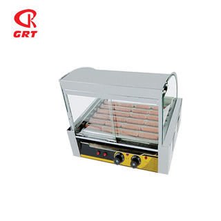 GRT-CZ5 Commercial 5-Roller Stainless Steel Vending Hot Dog Grill 