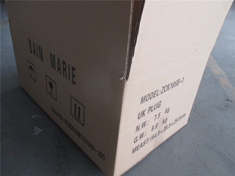 Bain Marie por mantener la comida caliente (GRT-CCK165BT-2)