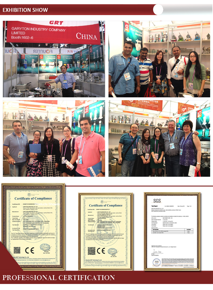 Cortador de vegetabe comercial GRT-HLQ20L con certificaci&oacute;n CE