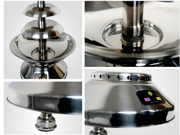 Fuente de chocolate comercial de alta gama (GRT-ANT8110)