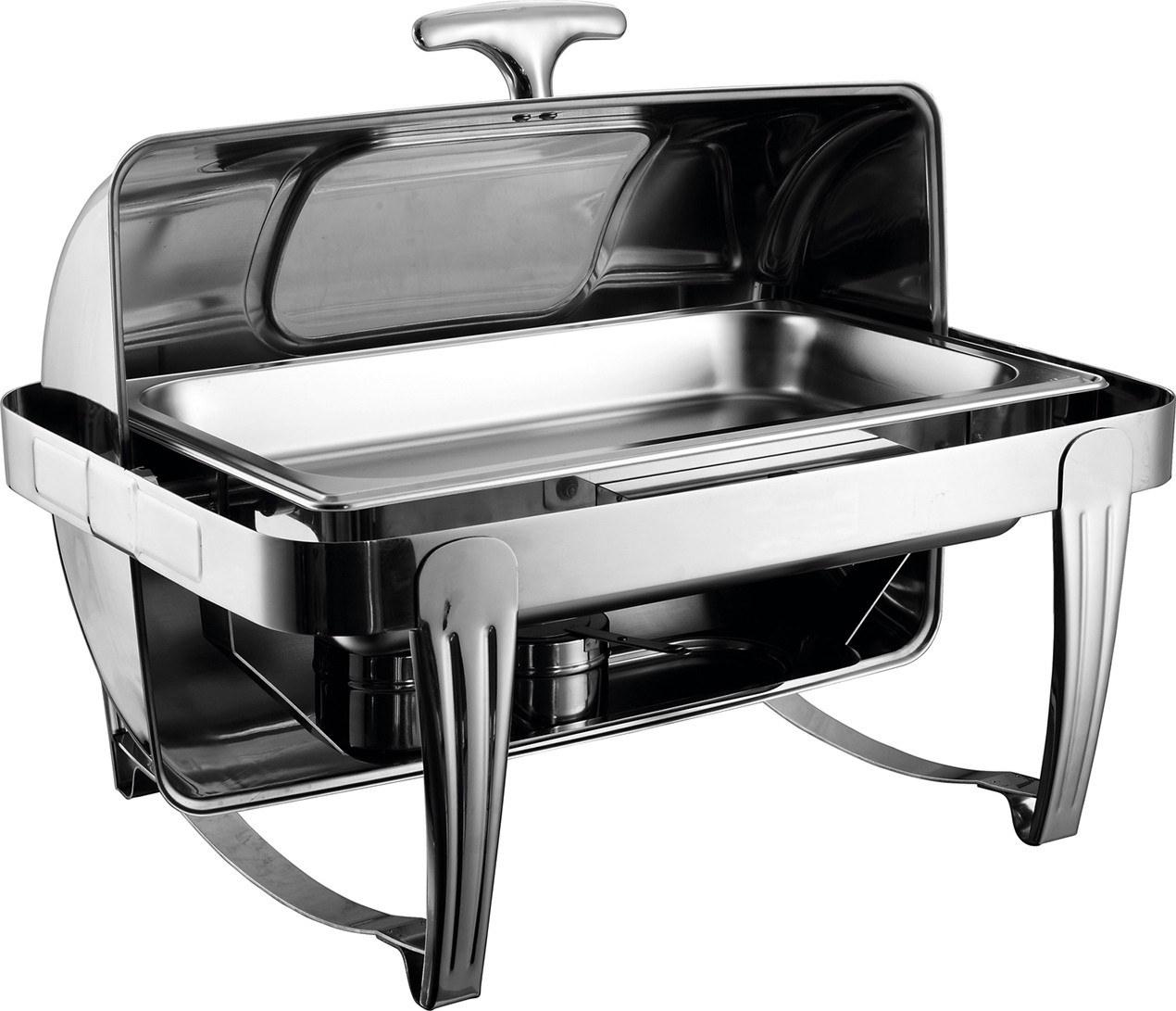 GRT-723BKS Visible Window Cheap Chafing Dish For Sale
