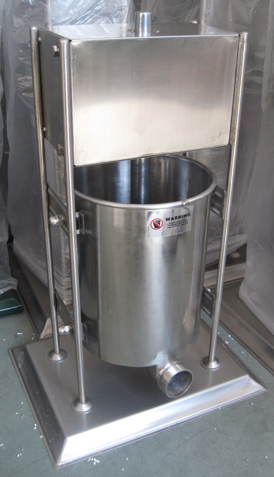 GRT-VSS10 Acero inoxidable Vertical Comercial 10L Salchicha