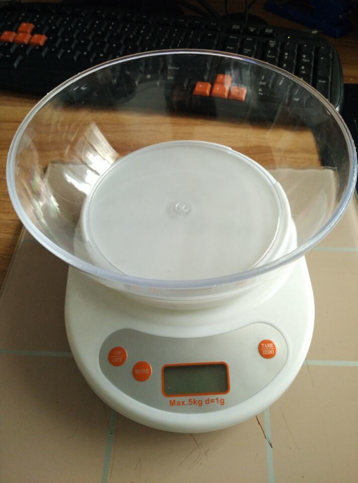 Escala de conteo de cocina electr&oacute;nica de alta precisi&oacute;n GRT-ACSB5