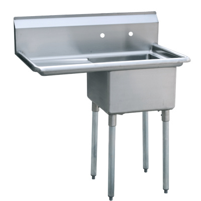 Fregadero de compartimento de acero inoxidable comercial (S3-181814-18L-16)