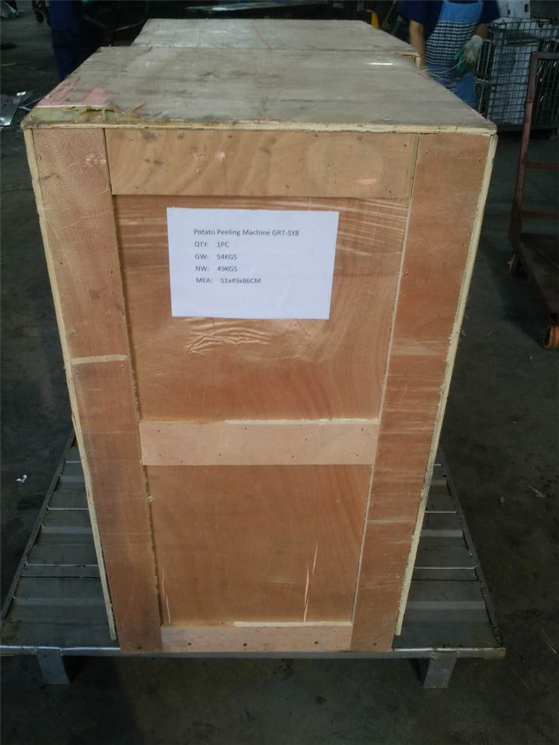 M&aacute;quina de limpieza de patatas de peeling para m&aacute;quina de peeling (GRT-SY8)