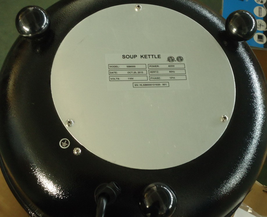 Equipo de buffet, hervidor de sopa el&eacute;ctrica (GRT-SB6000)