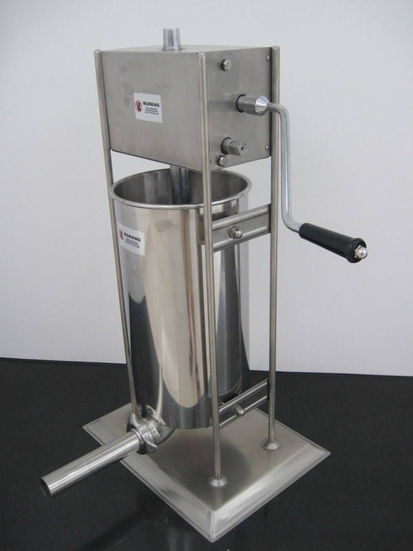 GRT-VSS15 Acero inoxidable 15L (30lb) Llenador de salchichas comerciales verticales