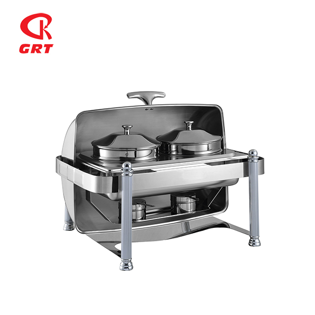 220v Commercial 9l Buffet Stove Food Warmer Container Stainless