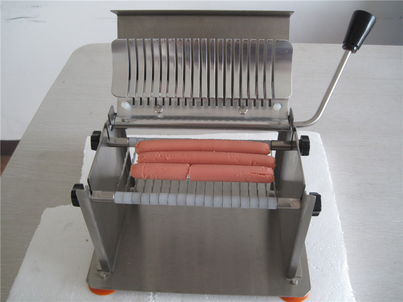 Cortador de salchichas de perros de acero inoxidable manual (GRT-HSS8A)