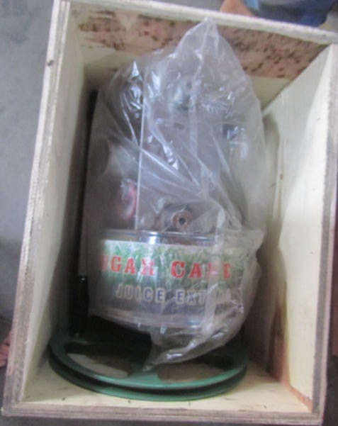 Juicer de ca&ntilde;a de az&uacute;car de mano horizontal (GRT-SY250A)