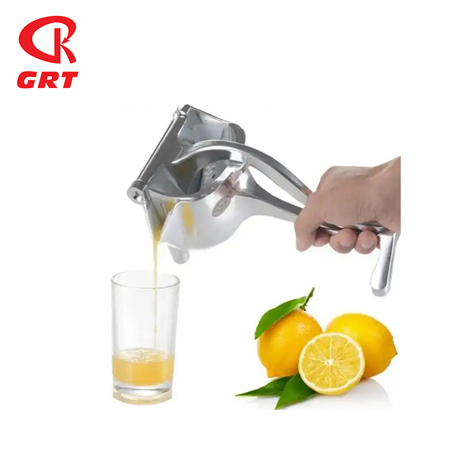 GRT-MJ02 Good aluminum alloy Quick Hand Press Juicer manual fruit juicer For Sale