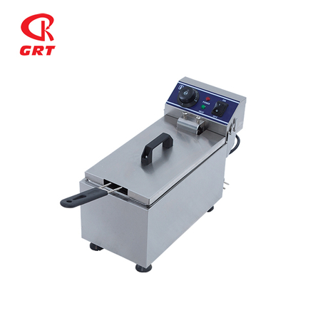 GRT - E081B Factory Price French Fries Electrical Deep Fryer Machine