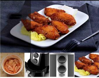 GRT-GLA609 Household Air Fryer Large Capacity Smart Smoke-Free Electric Fryer Fries