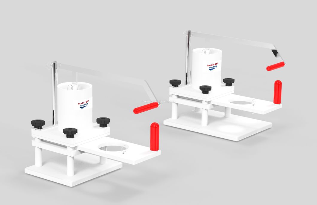 GRT-HR110L Nuevo dise&ntilde;o de hamburguesa de pl&aacute;stico PRENSA 110MM Pie de carne