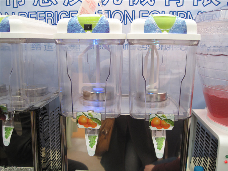 Mezclando el dispensador de jugo para mantener el jugo (GRT-236M)