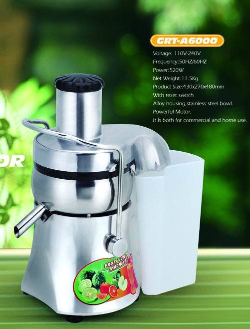 Juicer de frutas comerciales (GRT-A6000)