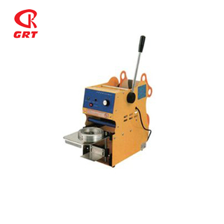 GRT-F01 High Quality Liquid Cup Filling and Manual Yogurt Sealing Machine