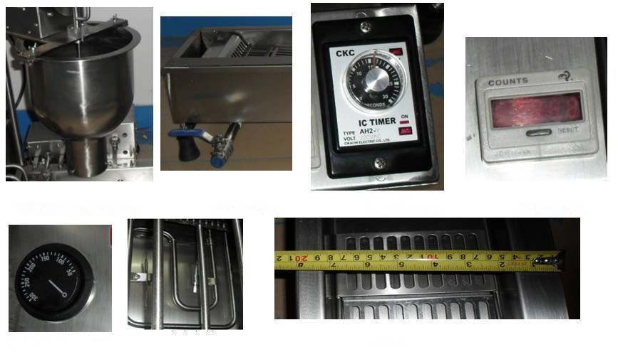 M&aacute;quina autom&aacute;tica de donas de gas comercial (GRT-T100B)