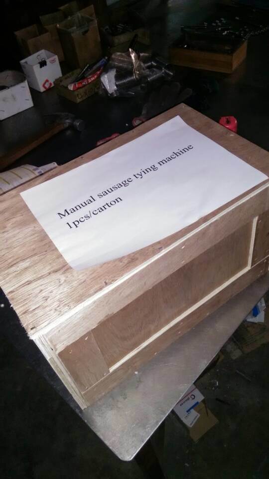 M&aacute;quina de atar salchicha GRT-MY32A para atar la salchicha