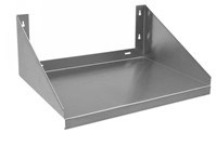 Estante montado en la pared de acero inoxidable para poner las cosas