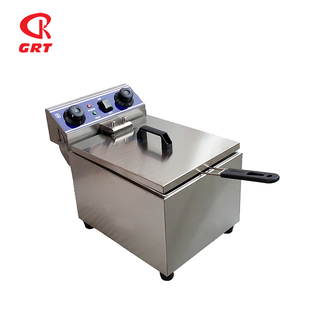 GRT - E131B Factory Price French Fries Electrical Deep Fryer Machine