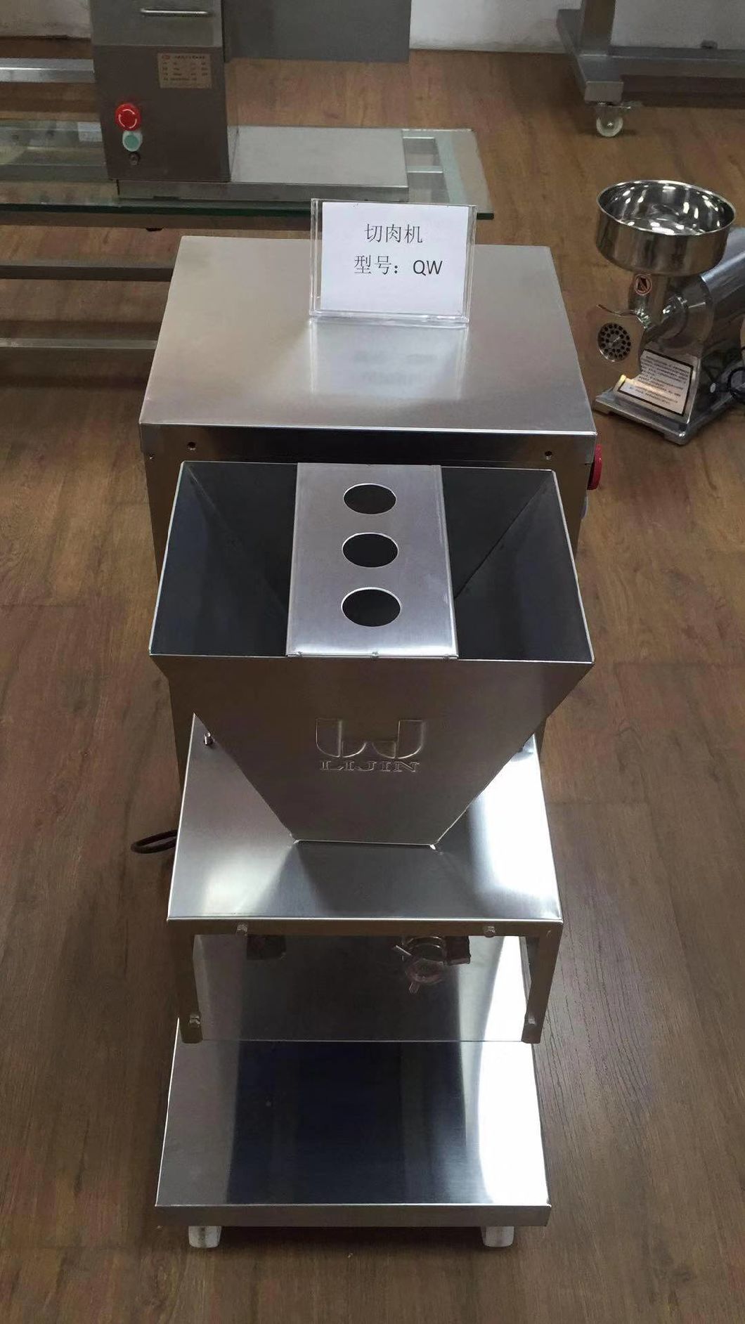 M&aacute;quina cortadora y cortadora de carne fresca / carne (GRT-QW)