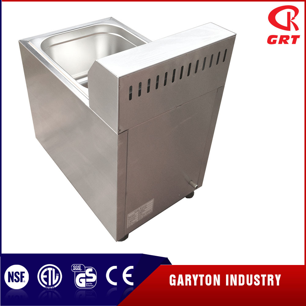 Freidora profunda de gas de acero inoxidable de venta caliente (GRT-G10L)