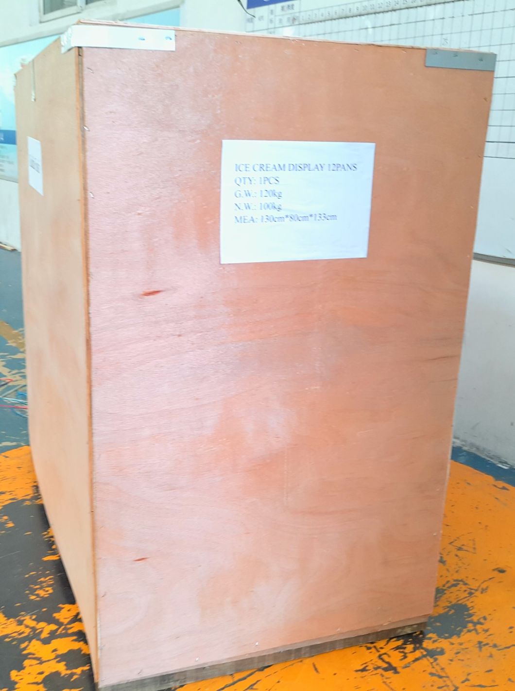 Gabinete de exhibici&oacute;n de helados para mantener el helado (GRT-12IC)