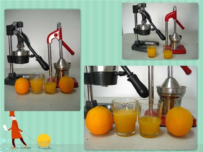 Juicer manual de ventas en caliente (GRT-CJ105) Juicer de mano para uso en el hogar