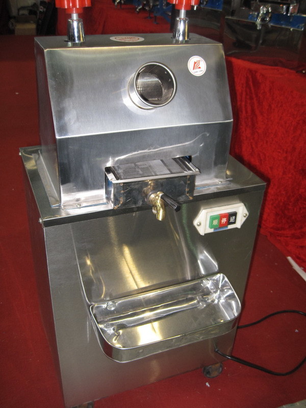 Juicador de ca&ntilde;a de az&uacute;car el&eacute;ctrico vertical de acero inoxidable (GRT-SY300)