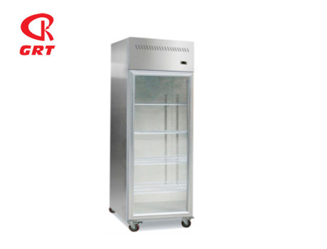 GRT-DB-420FB Supermarket Glass Door Mini Refrigerator